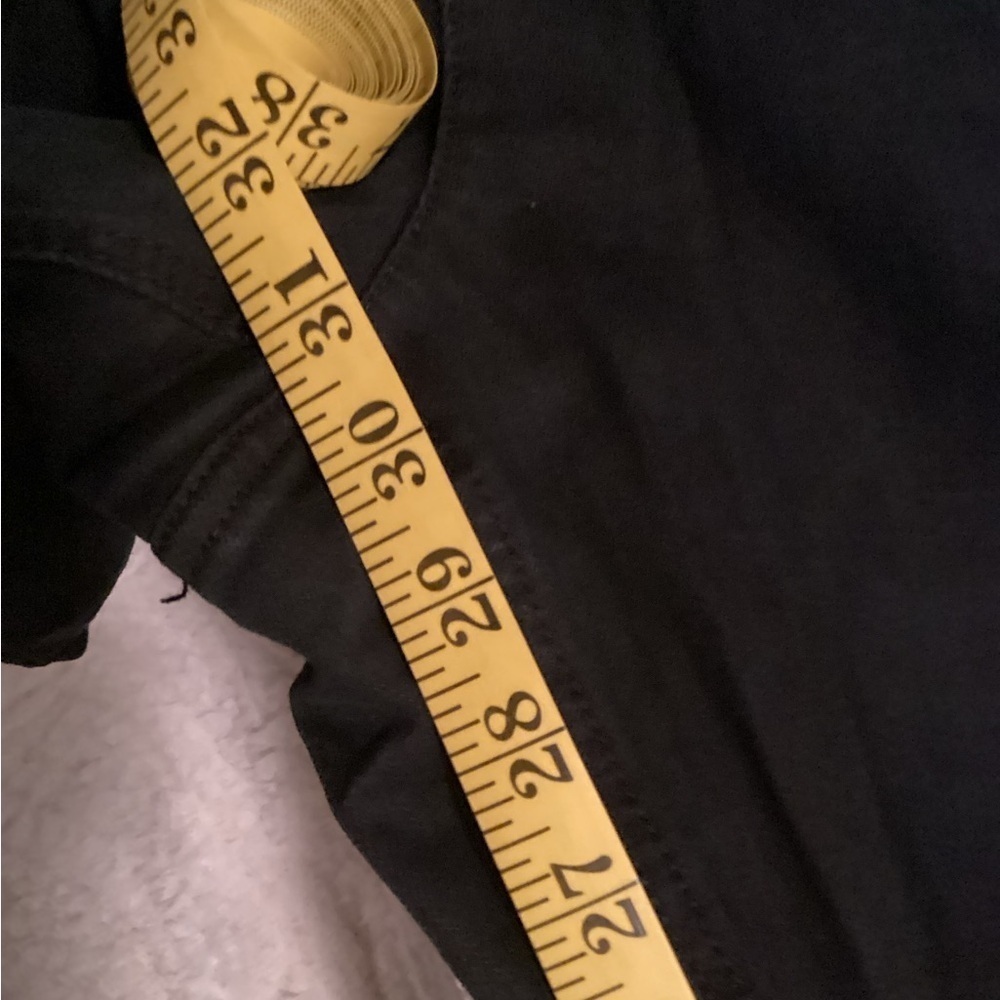 CJ Banks Classic Black Straight Leg Jeans, Plus Size 28W - Picture 8 of 8